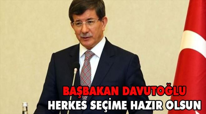 Davutoğlu;Tek Başına iktidar olma şansı en yüksek parti Ak partidir..