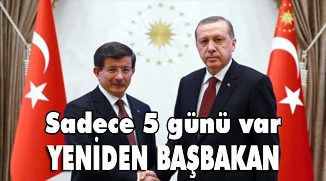 Erdoğan, Davutoğlu´nu başbakan olarak atadı