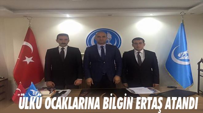 Erzurum Ülkü Ocakları Başkanı Kırmacı görevi teslim ediyor