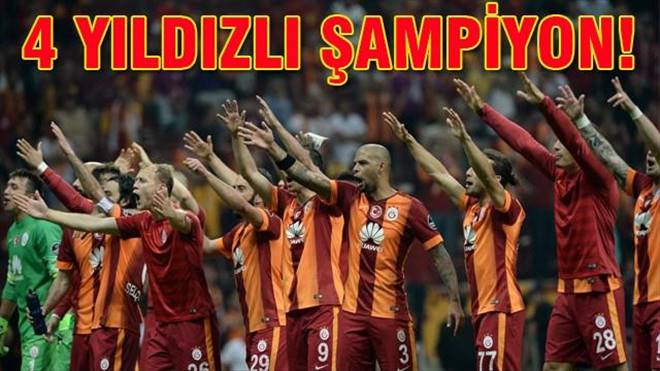 Ve şampiyon Galatasaray!