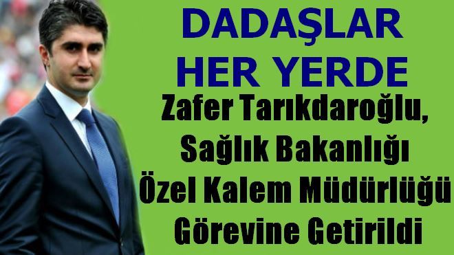 Tarıkdaroğlu, Türkiye Cumhuriyeti Sağlık Bakanlığı özel kalem müdürlüğü görevine getirildi