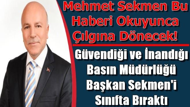 Erzurum Büyükşehir Belediyesi Basın Bürosu Sınıfta Kaldı